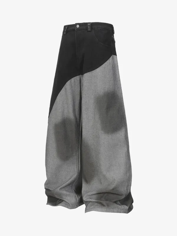 Machete RO Washed Stitching Jeans sold by Thesupermade