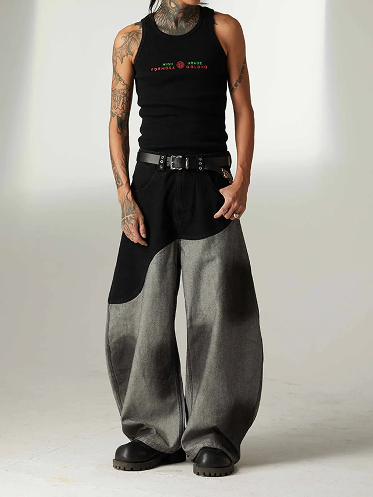 Machete RO Washed Stitching Jeans sold by Thesupermade product image thumbnail 2