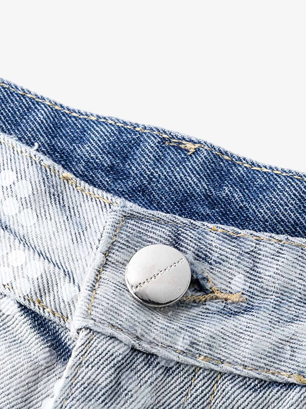 Retro Hot Diamond Gradient Jeans sold by Thesupermade product image thumbnail 4