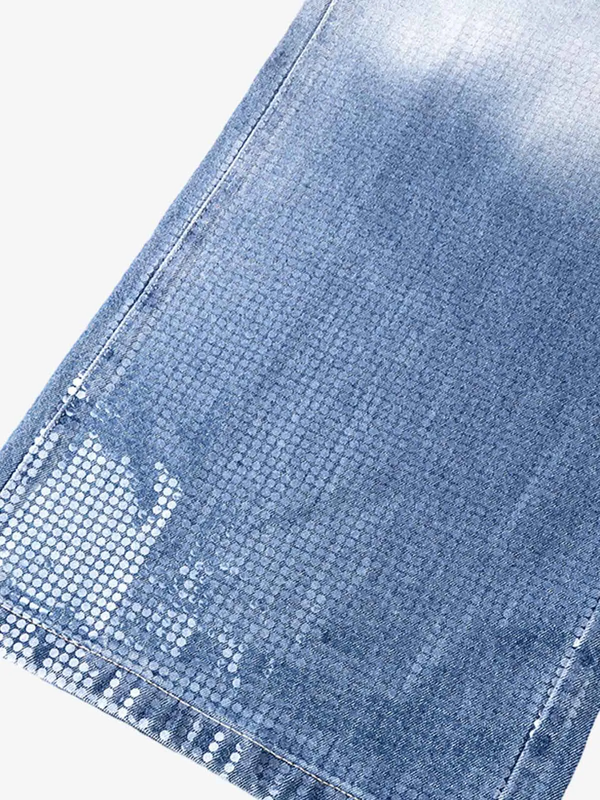 Retro Hot Diamond Gradient Jeans sold by Thesupermade product image thumbnail 5