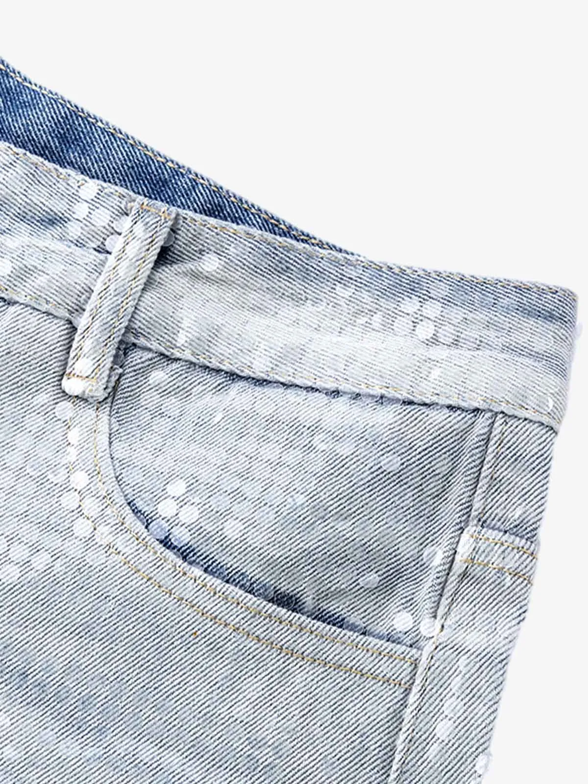 Retro Hot Diamond Gradient Jeans sold by Thesupermade product image thumbnail 3