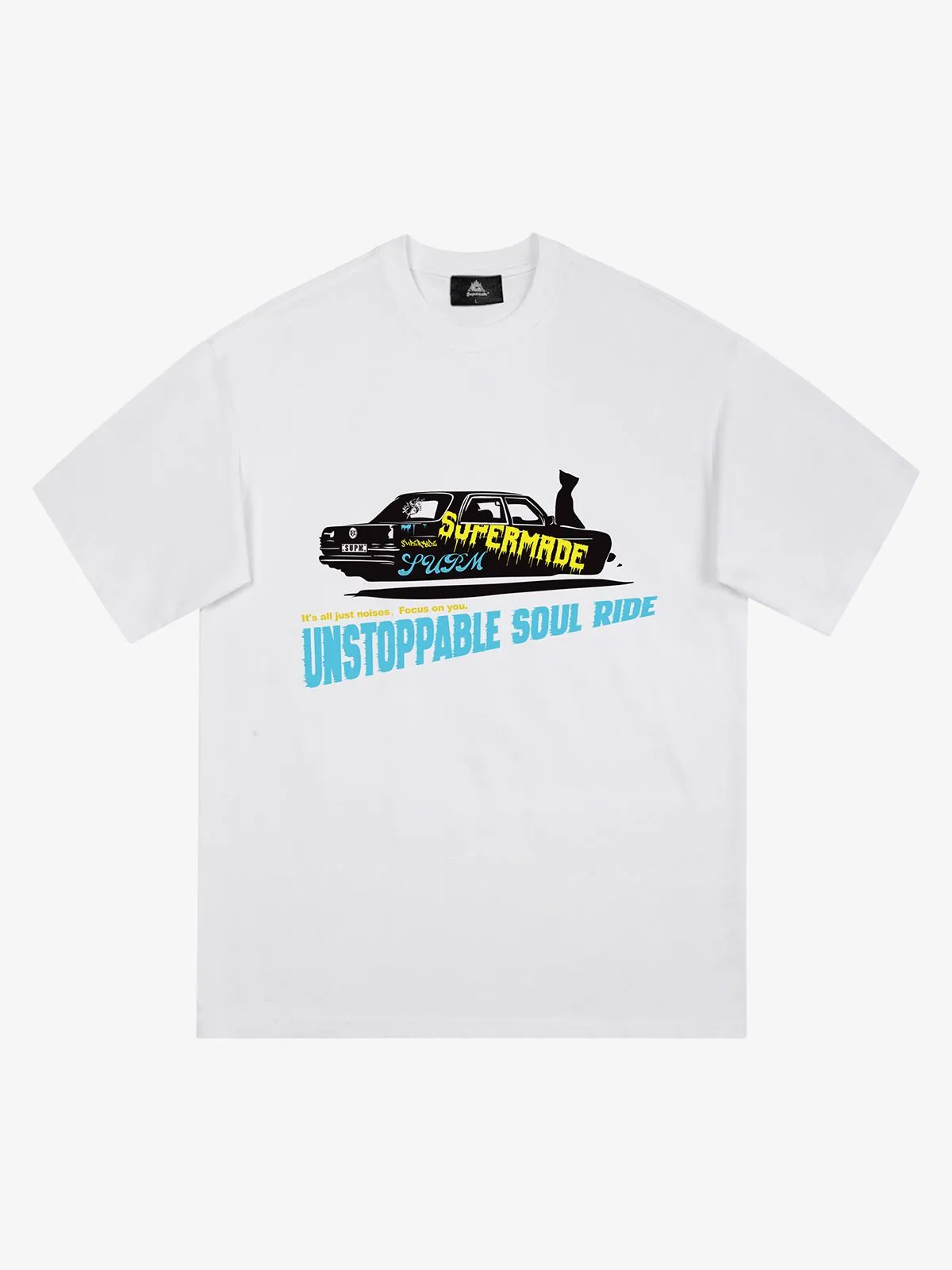 Unstoppable Soul Ride Graphic T-Shirt sold by Thesupermade product image thumbnail 2