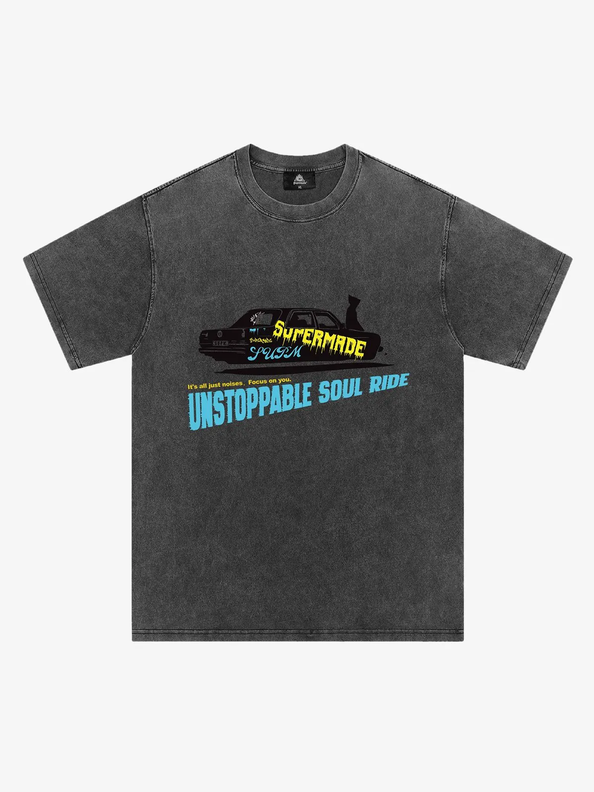 Unstoppable Soul Ride Graphic T-Shirt sold by Thesupermade product image thumbnail 4