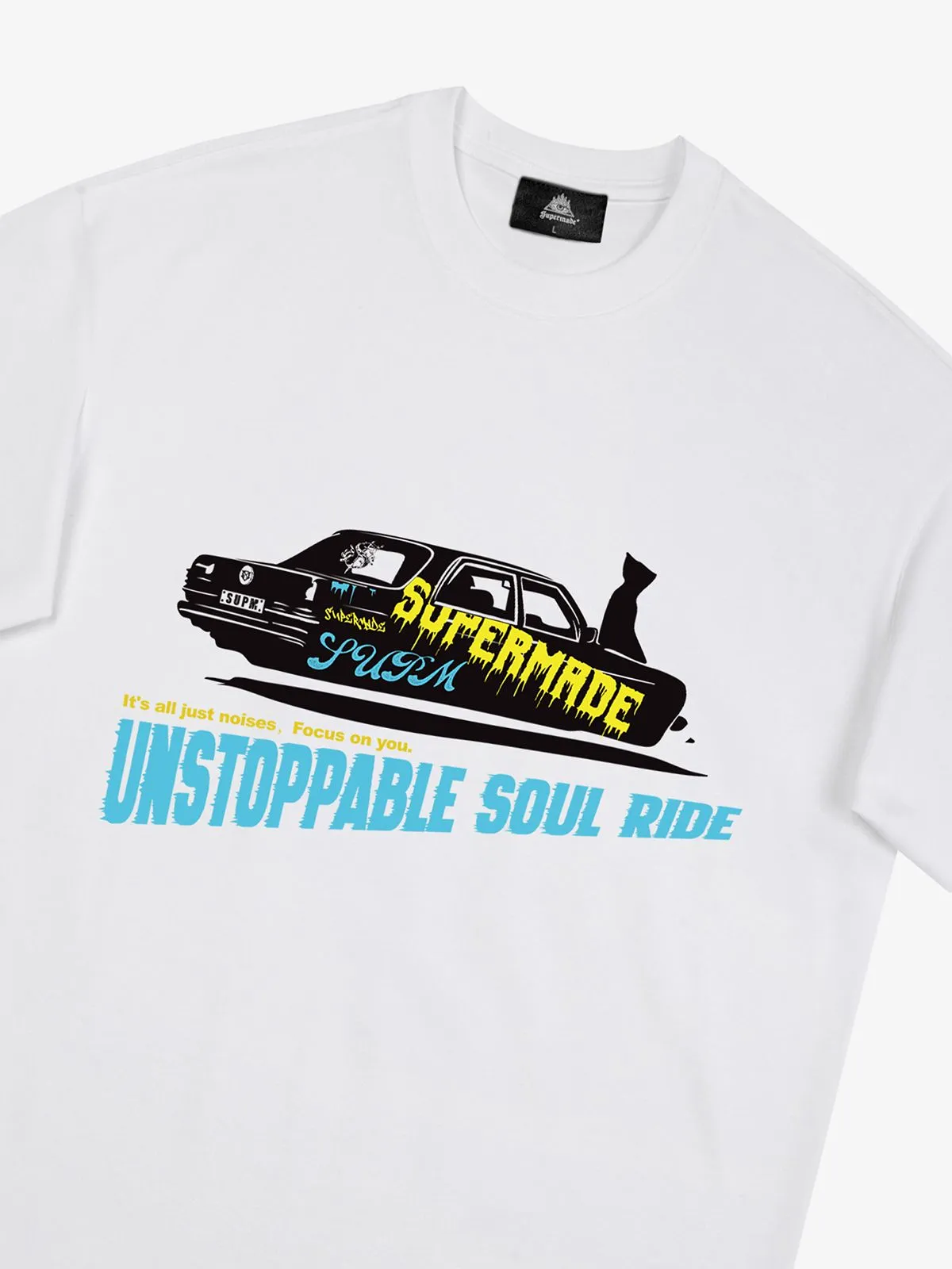 Unstoppable Soul Ride Graphic T-Shirt sold by Thesupermade product image thumbnail 5