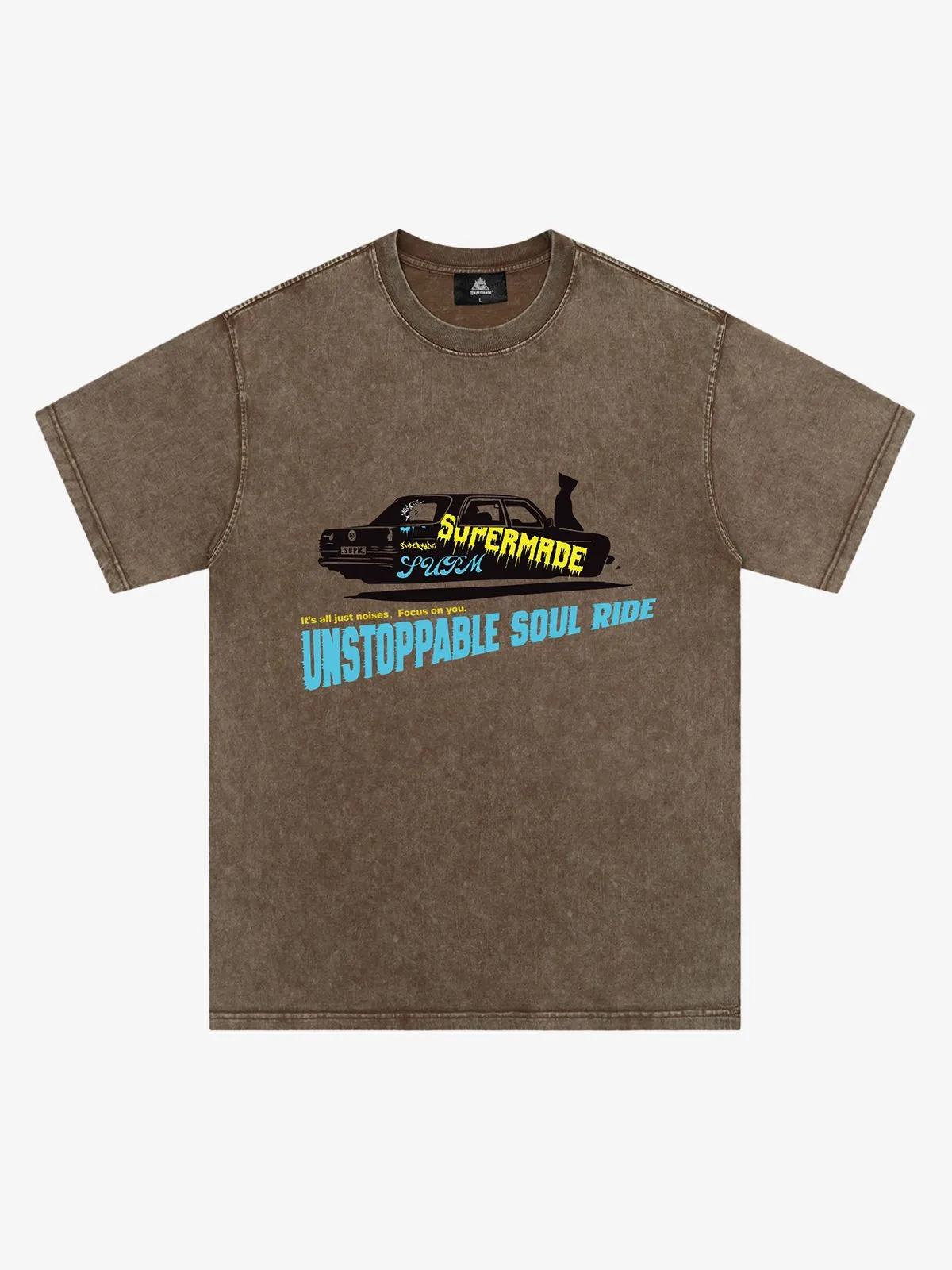 Unstoppable Soul Ride Graphic T-Shirt sold by Thesupermade product image thumbnail 3