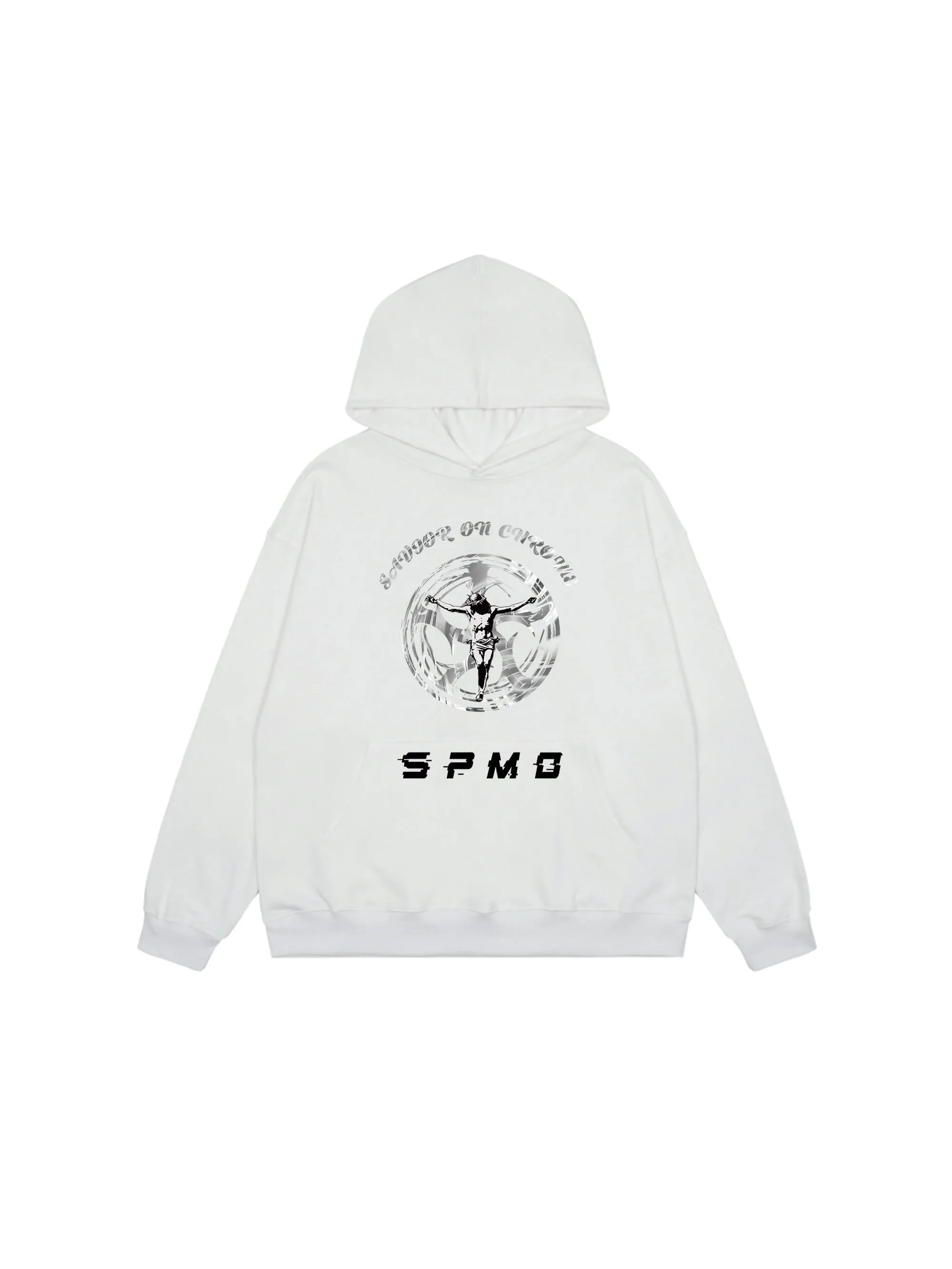 SAVIOR ON CHROME Graphic Hoodie sold by Thesupermade product image thumbnail 2