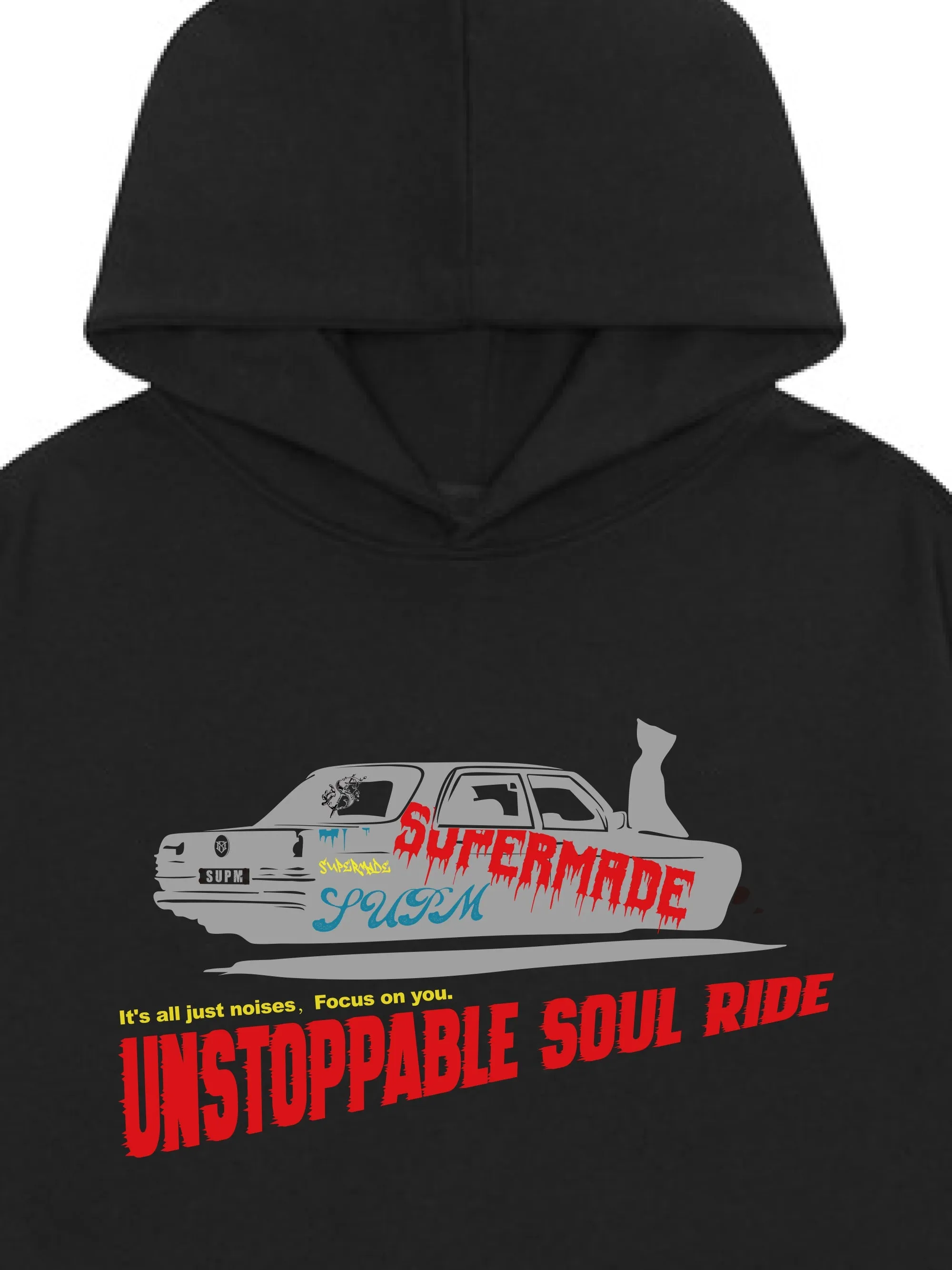 Unstoppable Soul Ride Graphic Hoodie sold by Thesupermade product image thumbnail 4