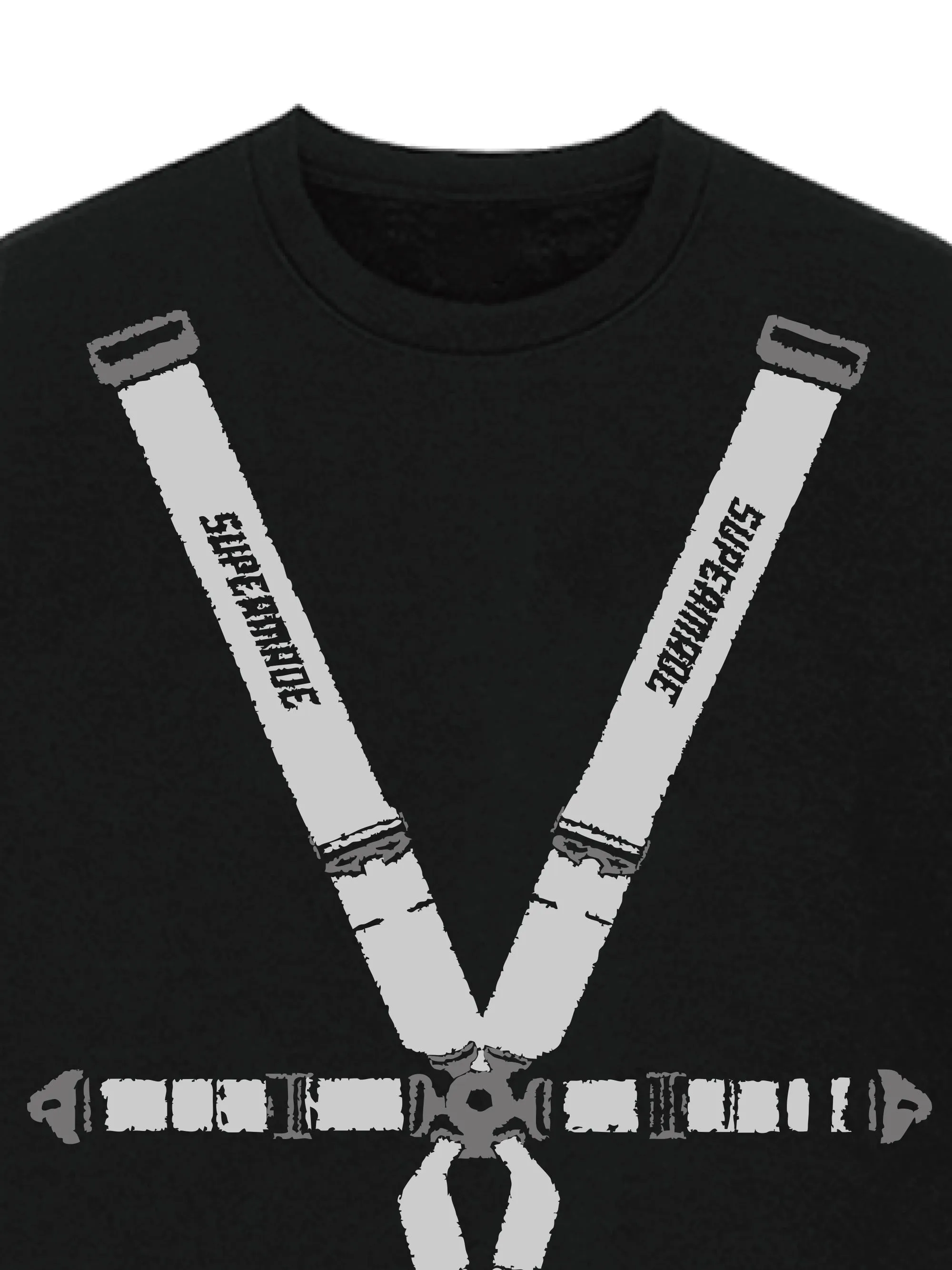 Racing Seat Belt Graphic Sweatshirt sold by Thesupermade product image thumbnail 3