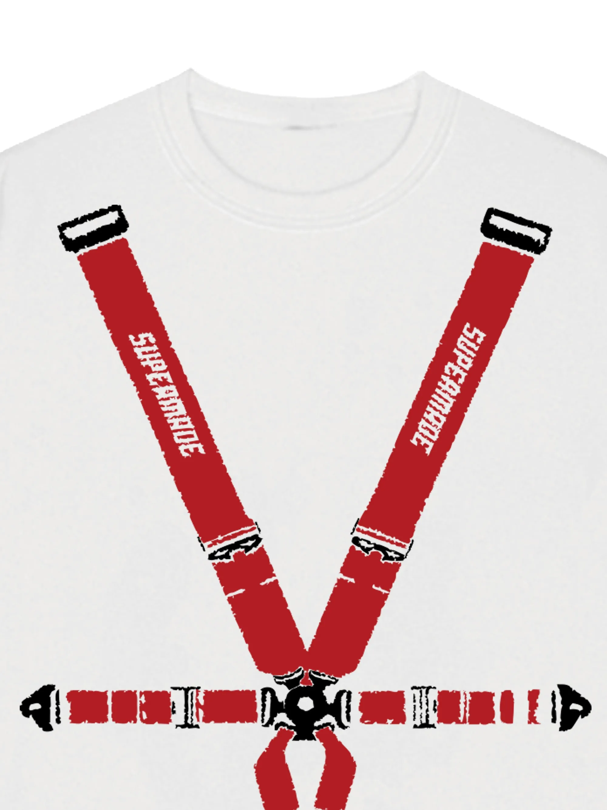 Racing Seat Belt Graphic Sweatshirt sold by Thesupermade product image thumbnail 4