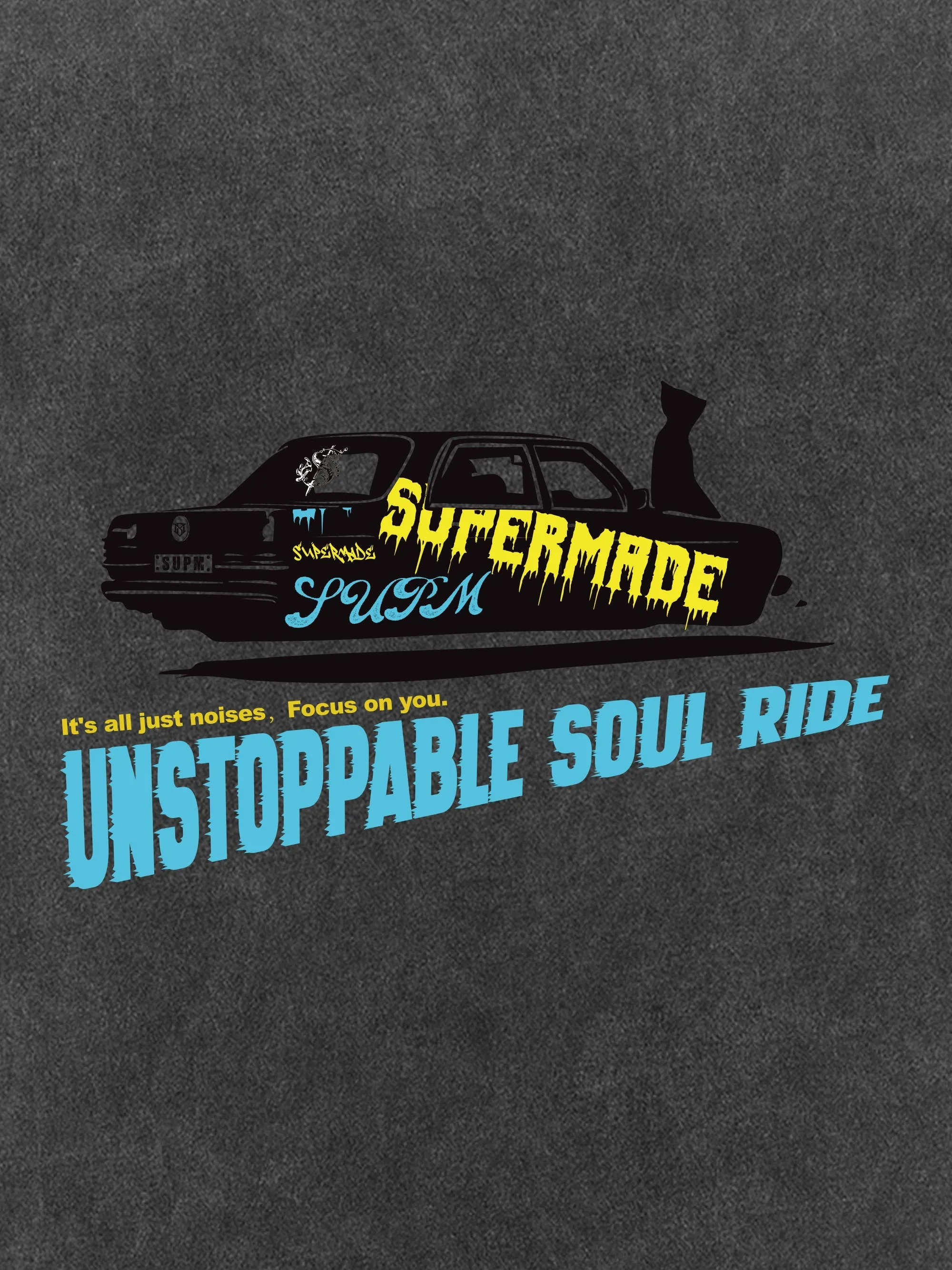 SPUERMADE Unstoppable Soul Ride Graphic Hoodie sold by Thesupermade product image thumbnail 5