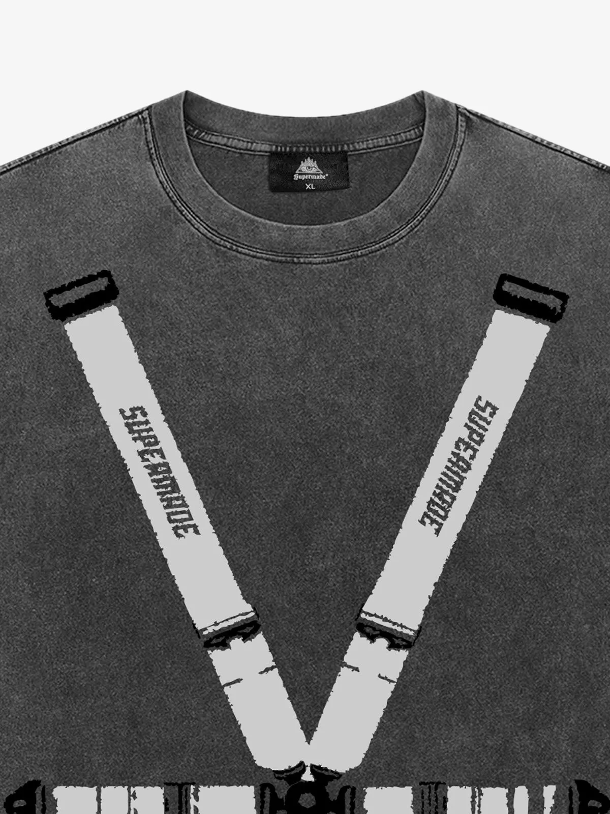 Original Racing seatbelt graphic T-shirt sold by Thesupermade product image thumbnail 5