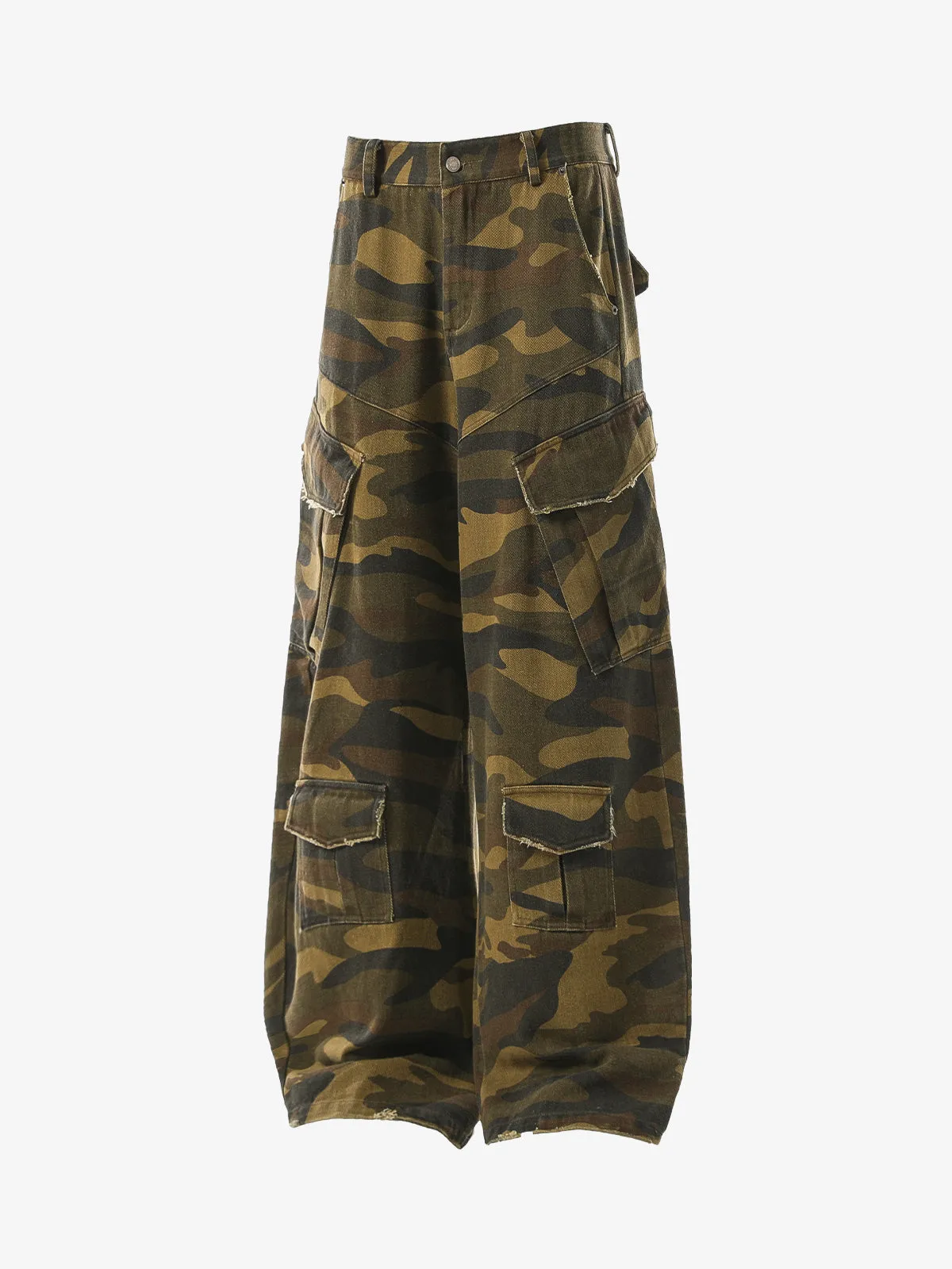 Vintage Camouflage Machete Workwear Pants sold by Thesupermade product image thumbnail 5