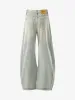 Painted Washed Old Machete Mopping Jeans sold by Thesupermade