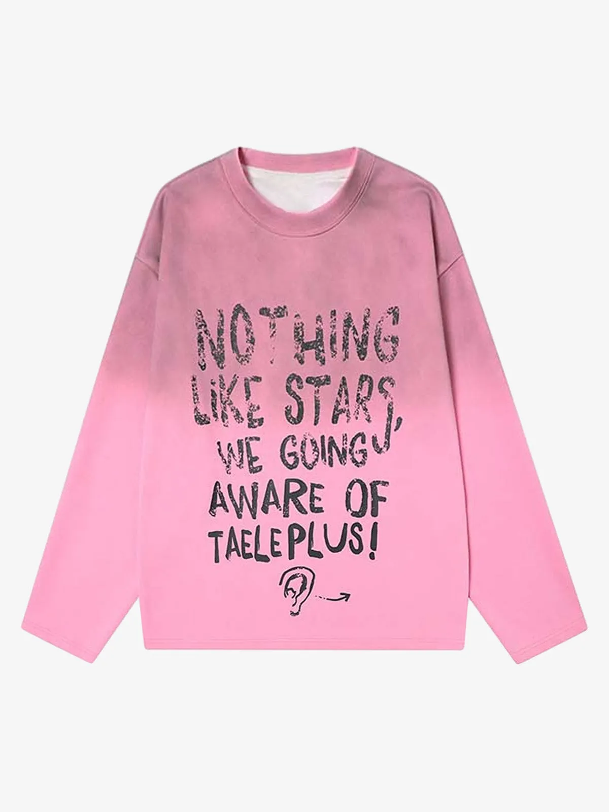 Distressed Washed Letter Print Dirty T-Shirt sold by Thesupermade product image thumbnail 2