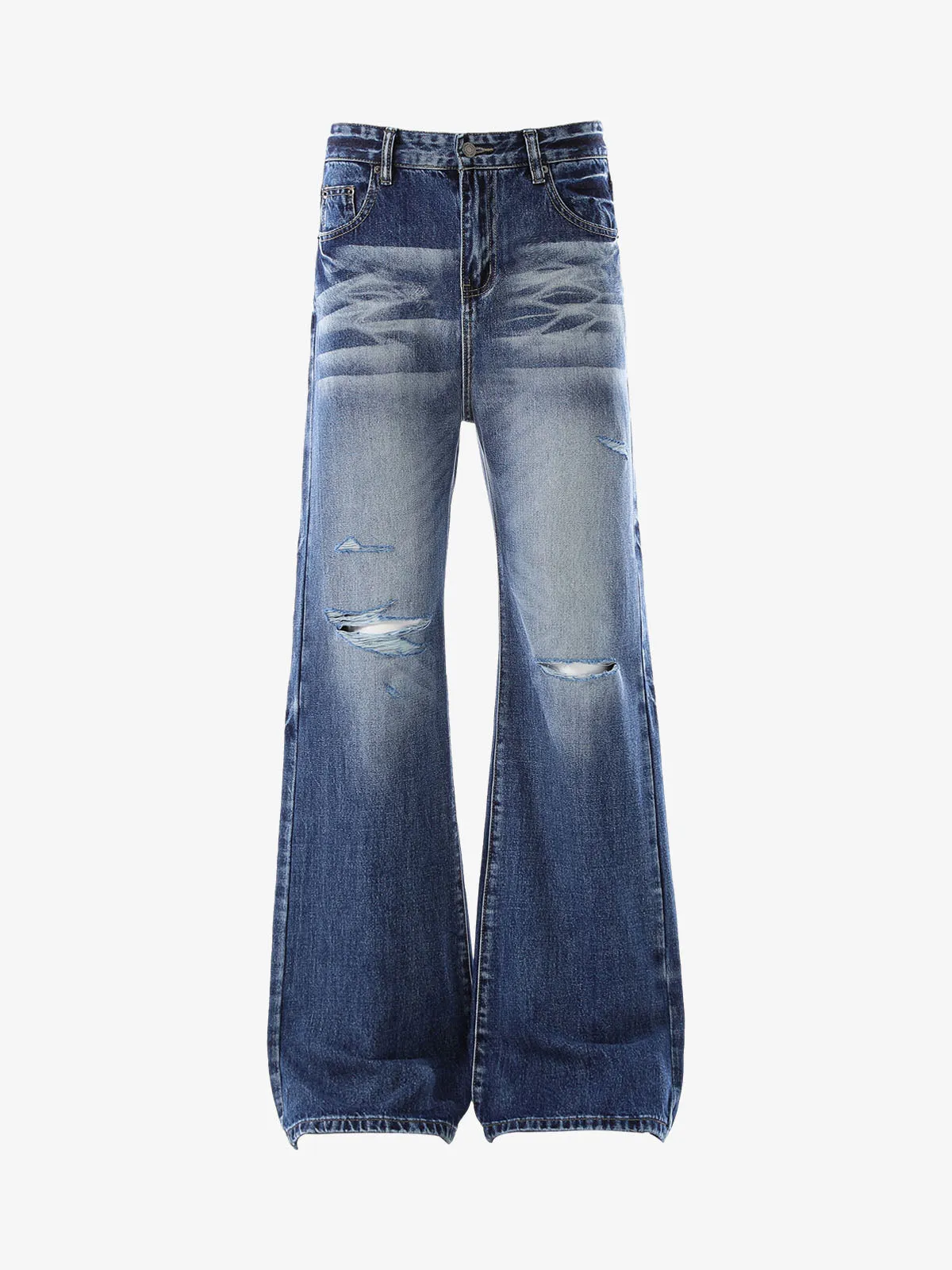 Denim Ripped Washed Distressed Jeans - 2503 sold by Thesupermade product image thumbnail 2