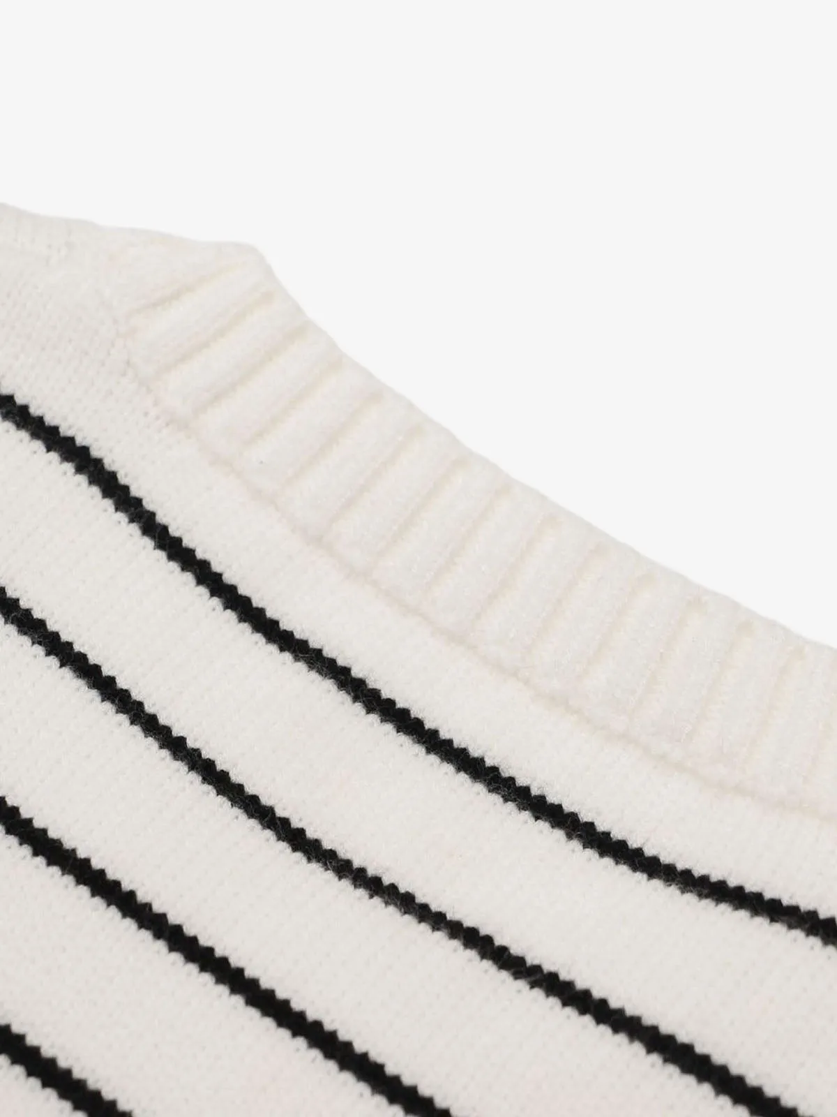 Striped Star Jacquard Loose Knitted Sweater sold by Thesupermade product image thumbnail 4