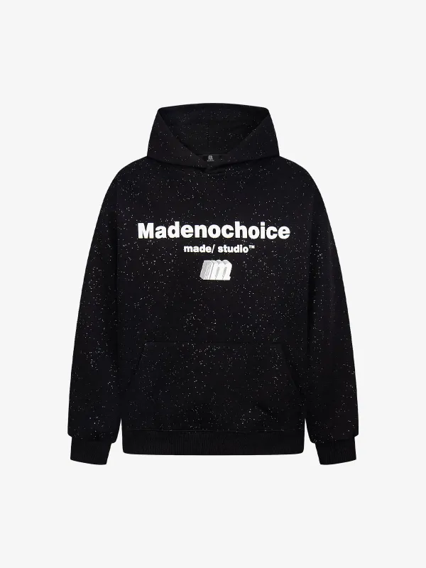 Simple Letter Print Sparking Loose Hoodie sold by Thesupermade