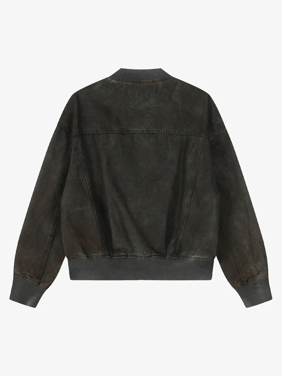 Retro Wasteland Dirty Dyed Denim Jacket sold by Thesupermade product image thumbnail 2