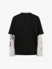 Hip-Hop Punk Faux Two-Piece Long-Sleeved T-Shirt - 2457 sold by Thesupermade