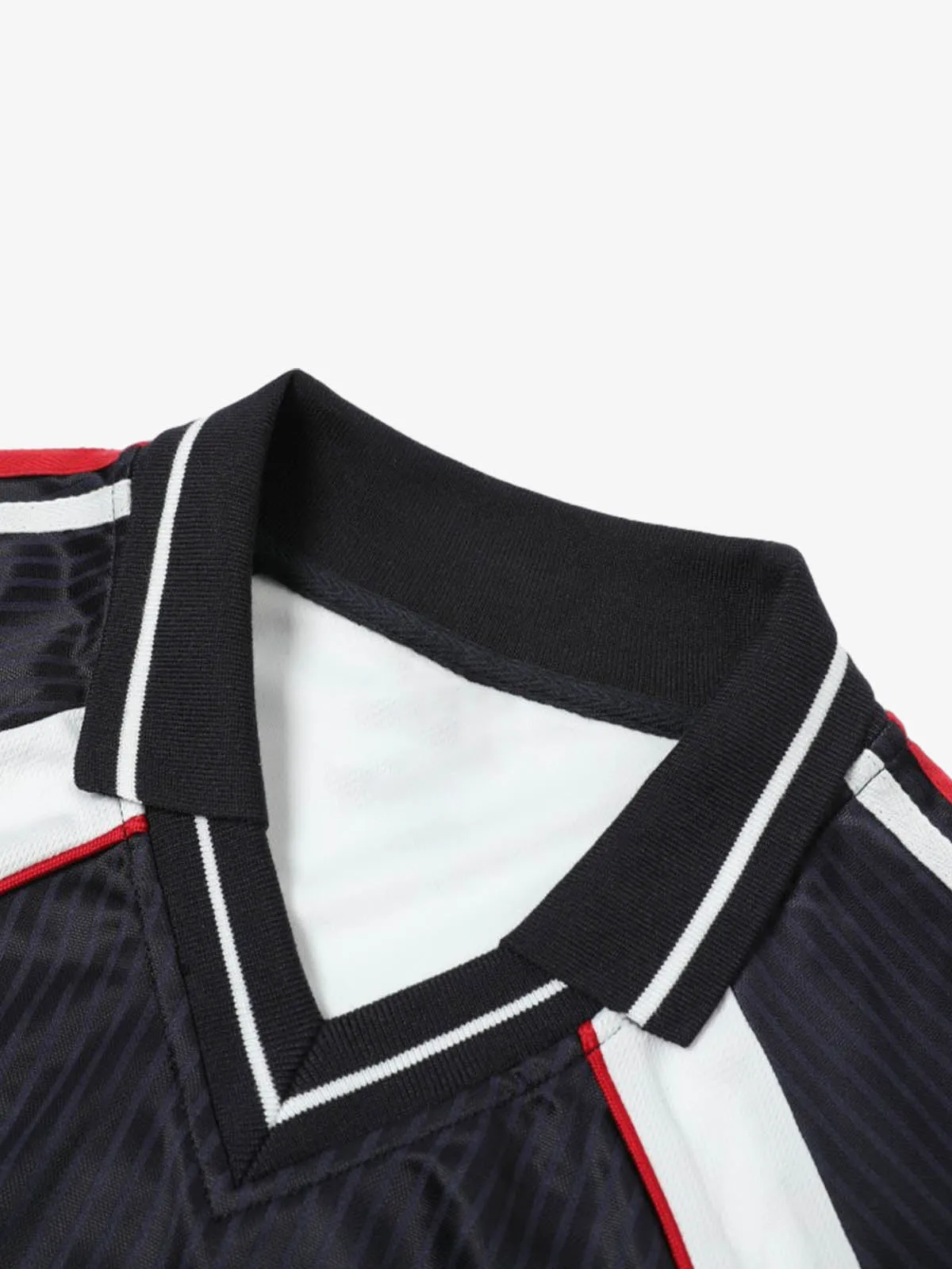 Retro Print Jersey Motorcycle Lapel Polo Shirt sold by Thesupermade product image thumbnail 3