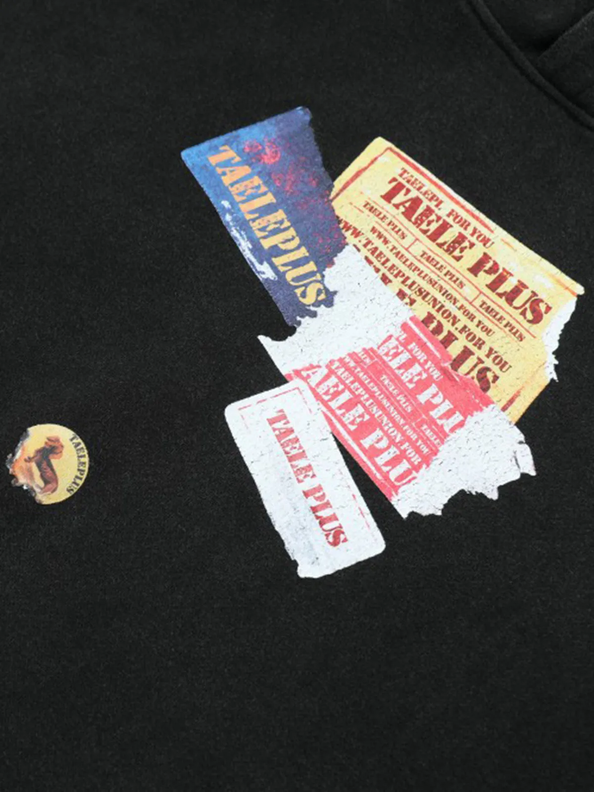 Vintage Print Medieval Washed Hoodie sold by Thesupermade product image thumbnail 3