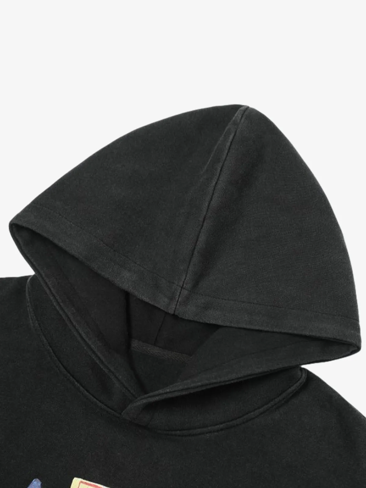 Vintage Print Medieval Washed Hoodie sold by Thesupermade product image thumbnail 5