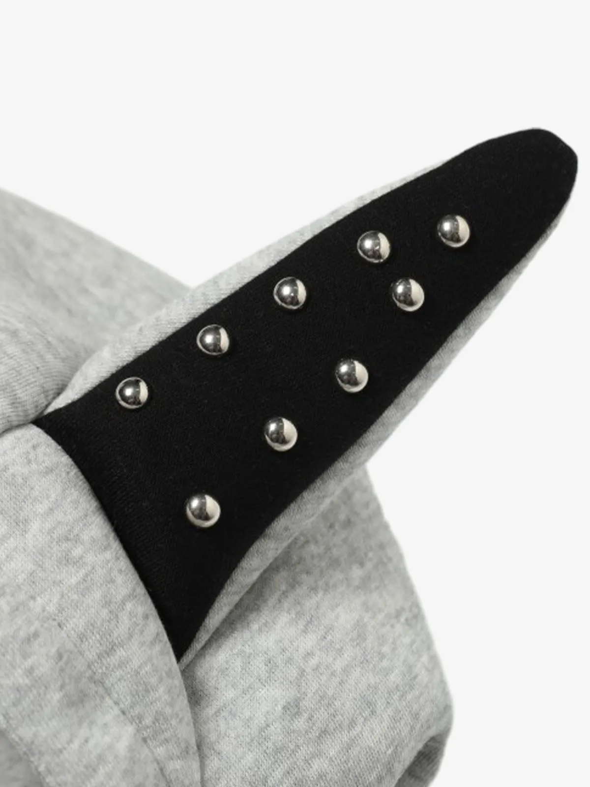 Rivet Doberman Cardigan Zipper Hooded Sweatshirt sold by Thesupermade product image thumbnail 4