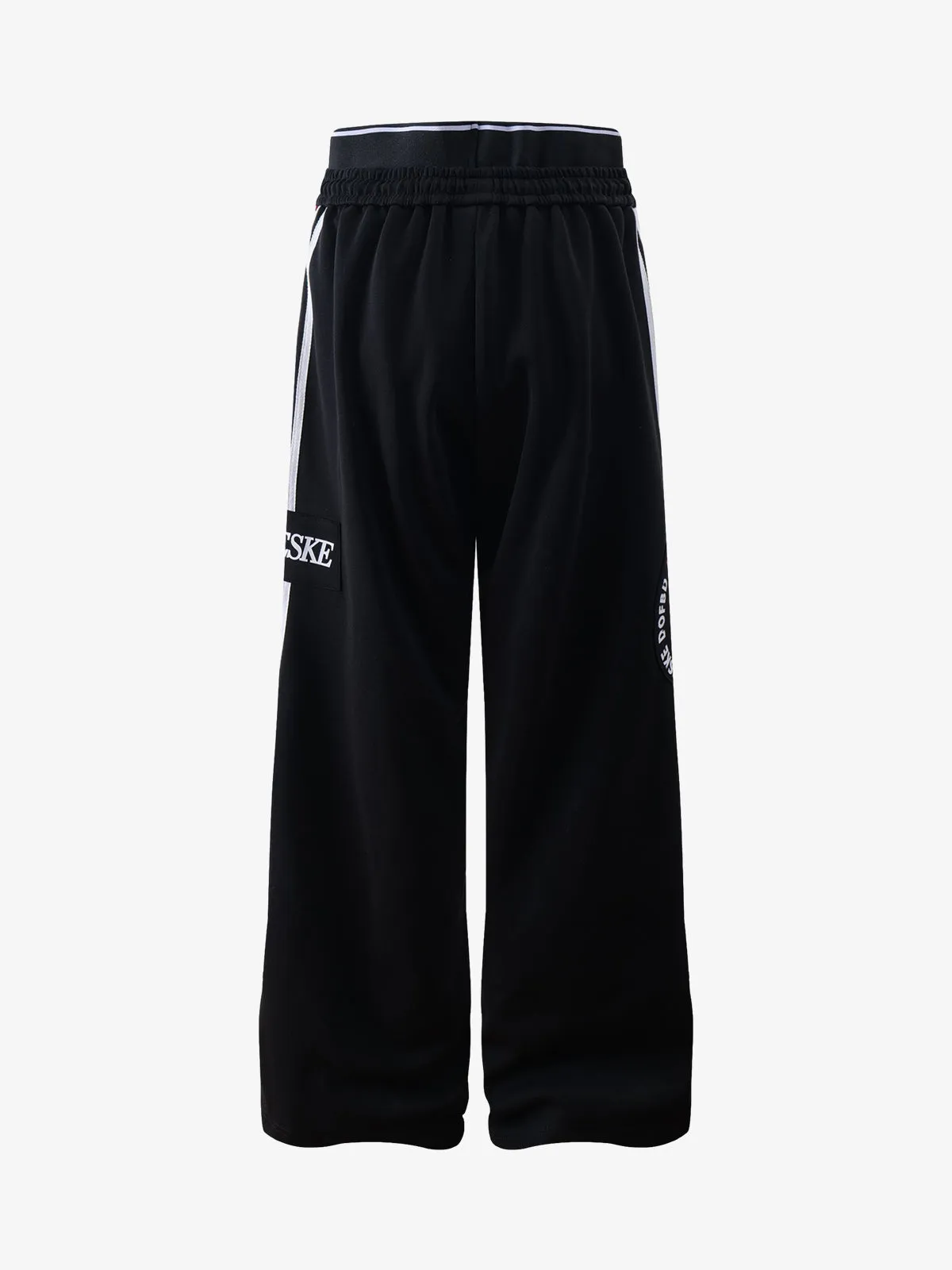 Retro Striped Double Waist Pants sold by Thesupermade product image thumbnail 2