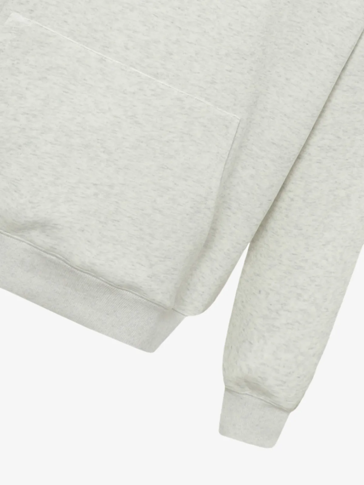 Street Letter Patch Embroidered Heather Hoodie sold by Thesupermade product image thumbnail 4