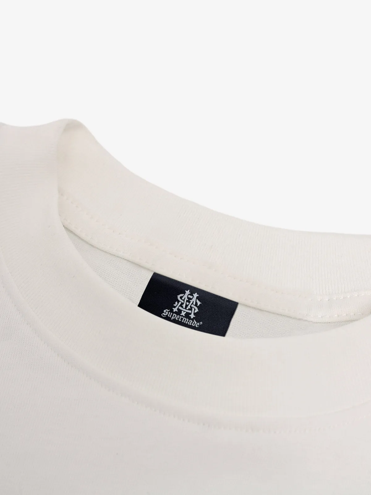 Patchwork Color Block Faux Two-Piece Long-Sleeved T-Shirt sold by Thesupermade product image thumbnail 3