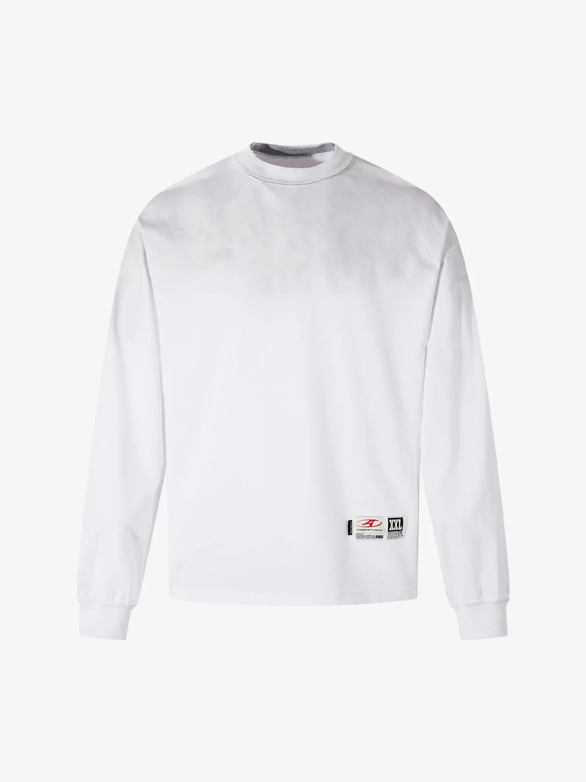 Street Dirty Dyed Washed Long-Sleeved T-Shirt sold by Thesupermade