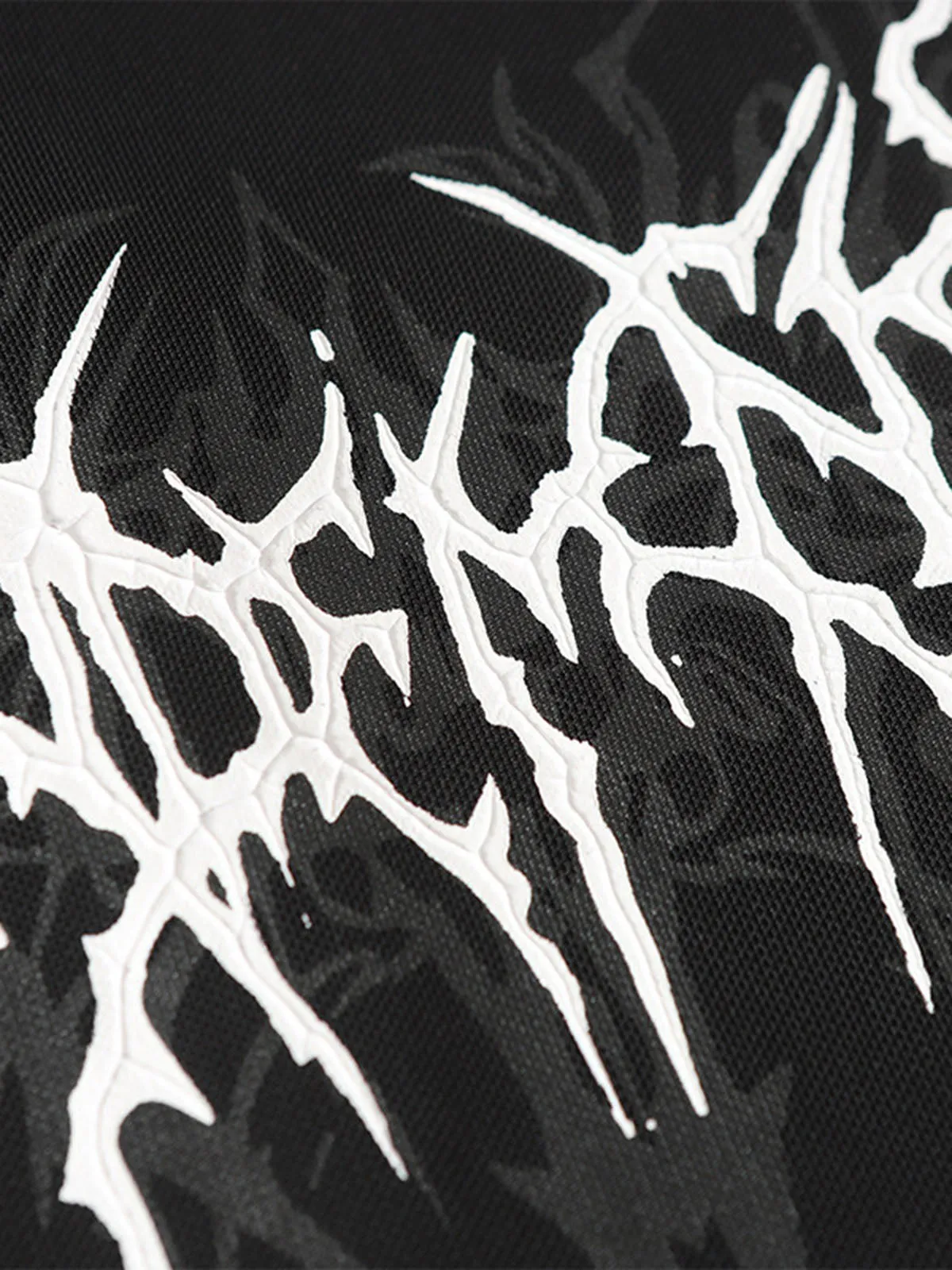 Dark Style Printed Slim Mesh Long Sleeves T-Shirt sold by Thesupermade product image thumbnail 4