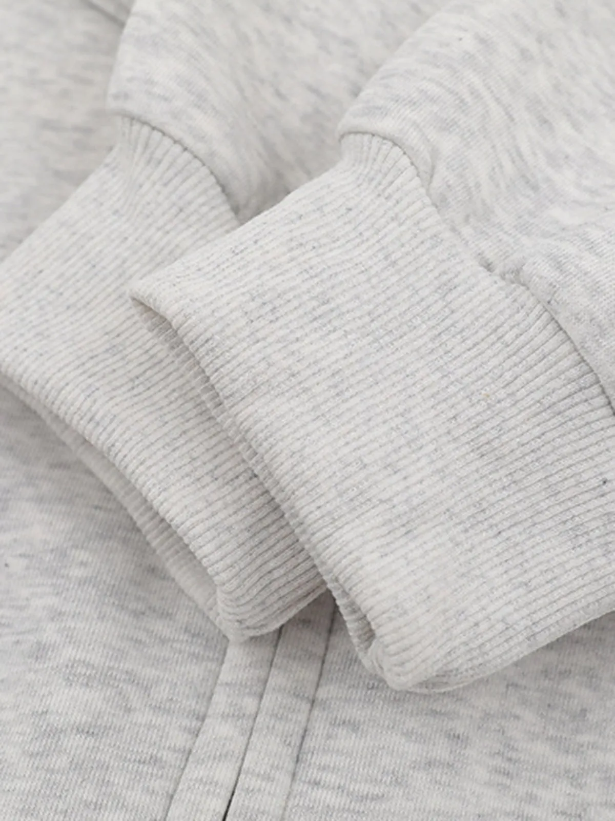 Vintage Faux Fur Collar Printed Zip Up Hooded Sweatshirt sold by Thesupermade product image thumbnail 4