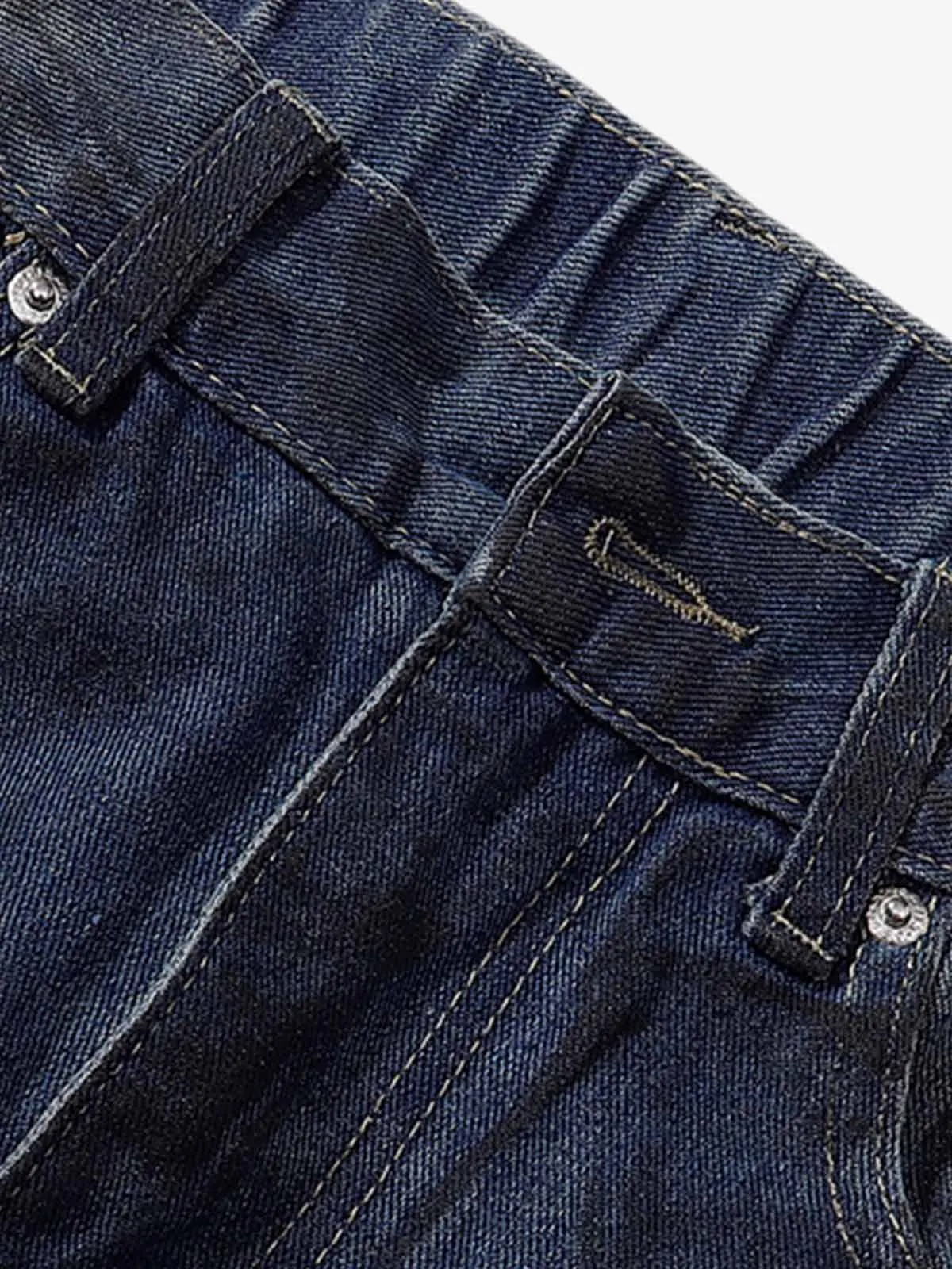 High Street Dirty Dyed Ripped Jeans sold by Thesupermade product image thumbnail 4