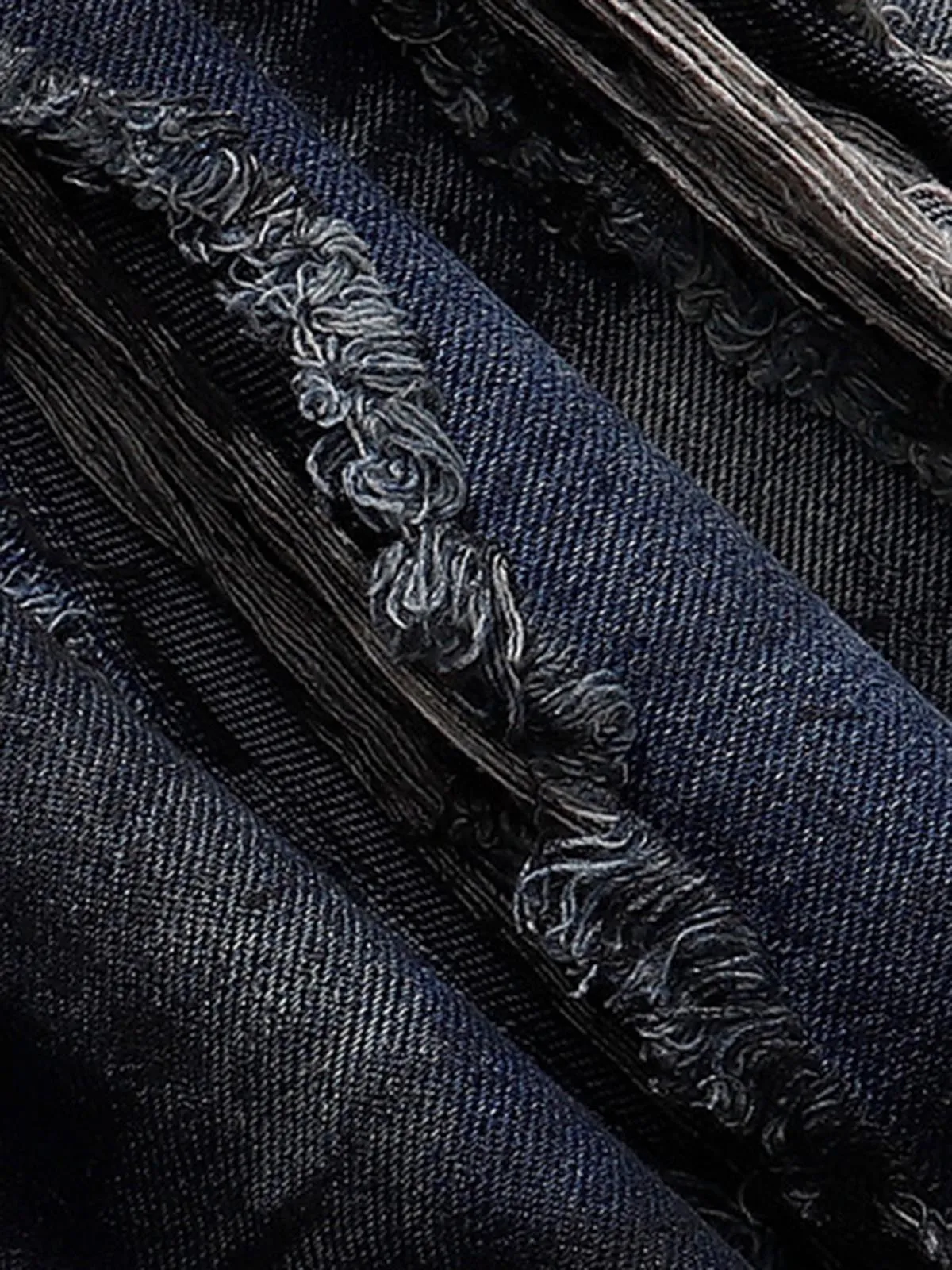 High Street Dirty Dyed Ripped Jeans sold by Thesupermade product image thumbnail 5