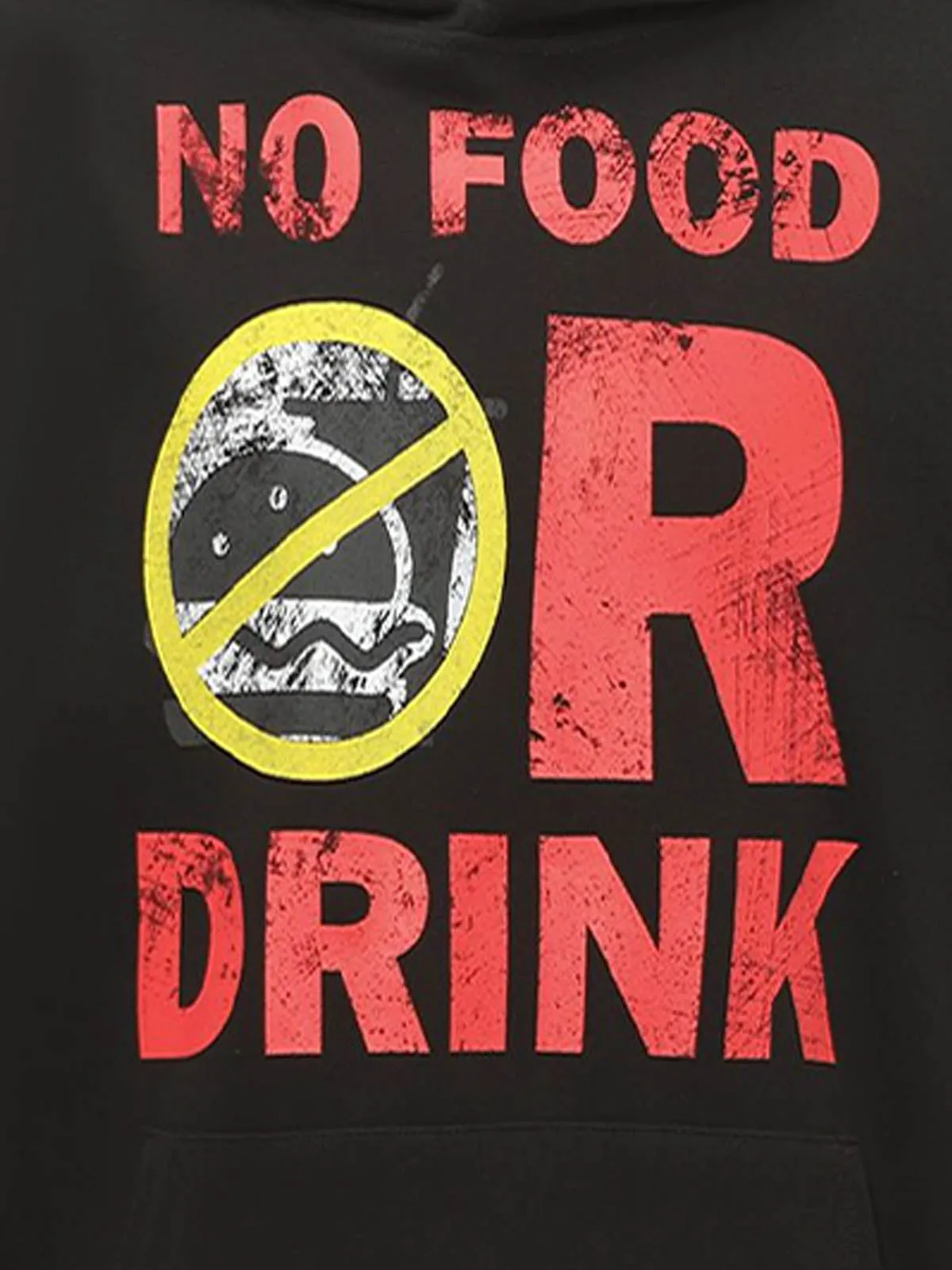 Prohibition Slogan Distressed Lettering Hoodie sold by Thesupermade product image thumbnail 2