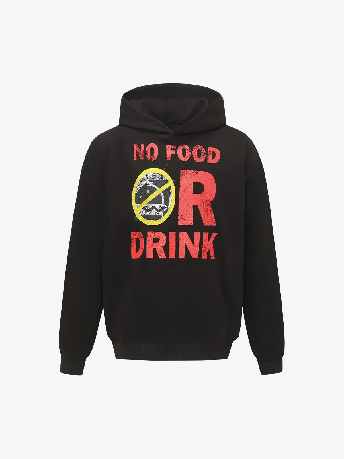 Prohibition Slogan Distressed Lettering Hoodie sold by Thesupermade