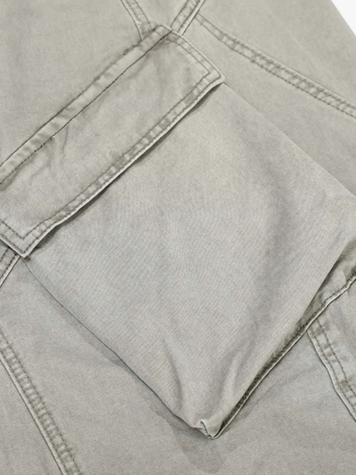 Patchwork Multi-Pocket Workwear Casual Machete Pants sold by Thesupermade product image thumbnail 5