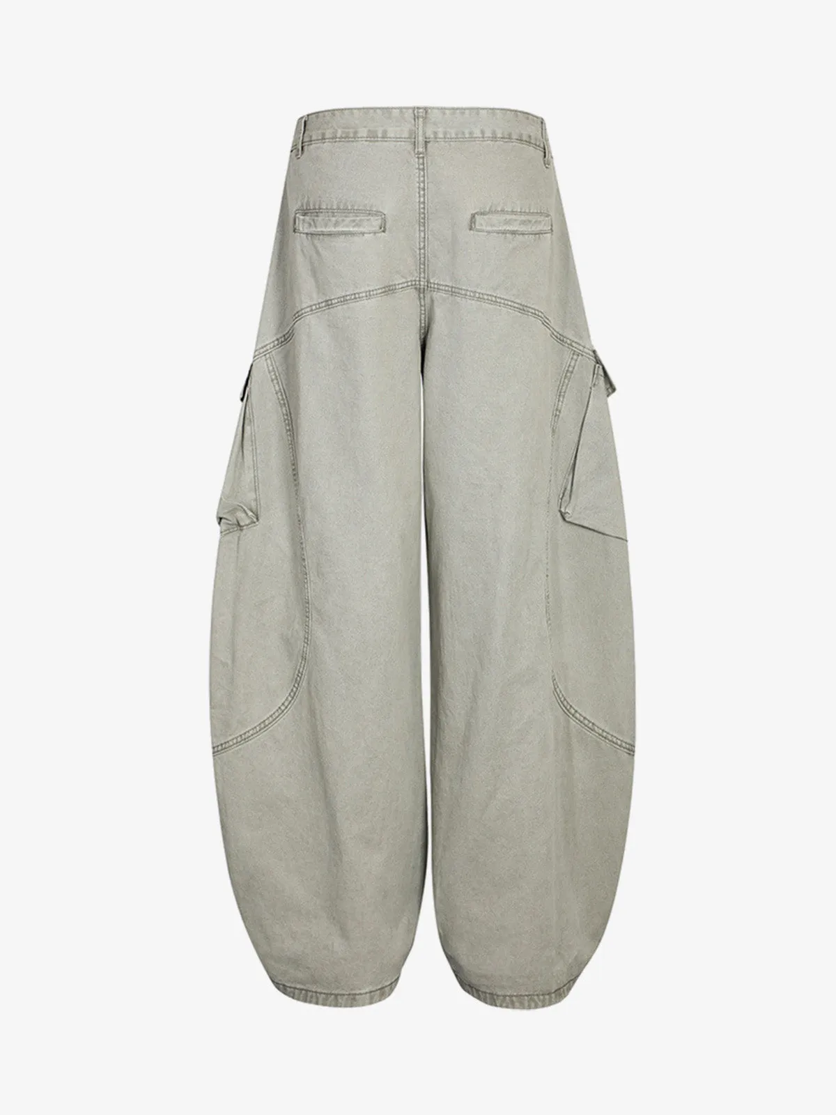 Patchwork Multi-Pocket Workwear Casual Machete Pants sold by Thesupermade product image thumbnail 2