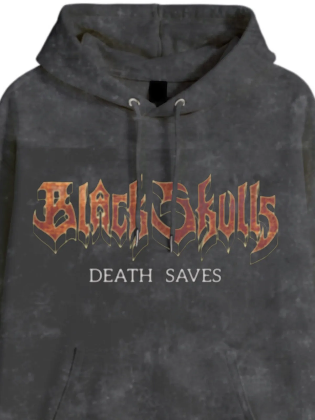 Vintage Distressed Flame Letter Graphic Hoodie sold by Thesupermade product image thumbnail 3