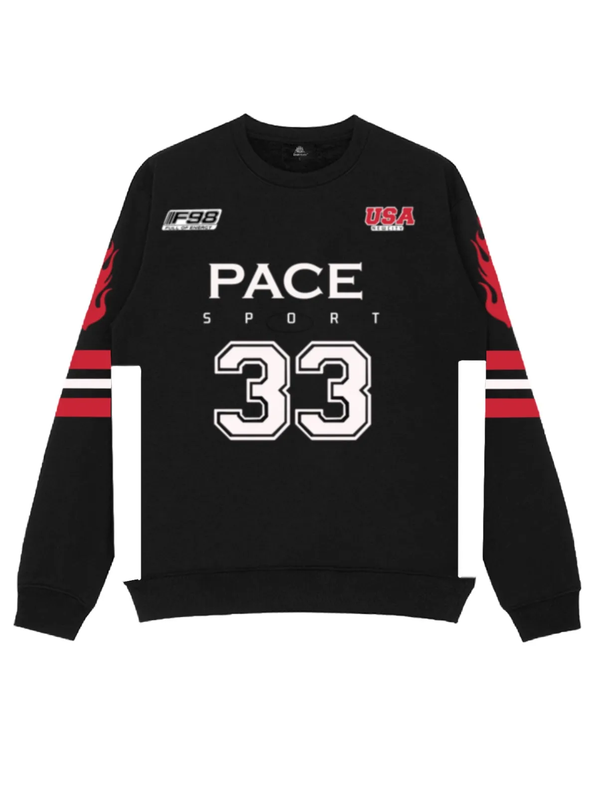 33 Number Jersey Long Sleeve Sweatshirt sold by Thesupermade
