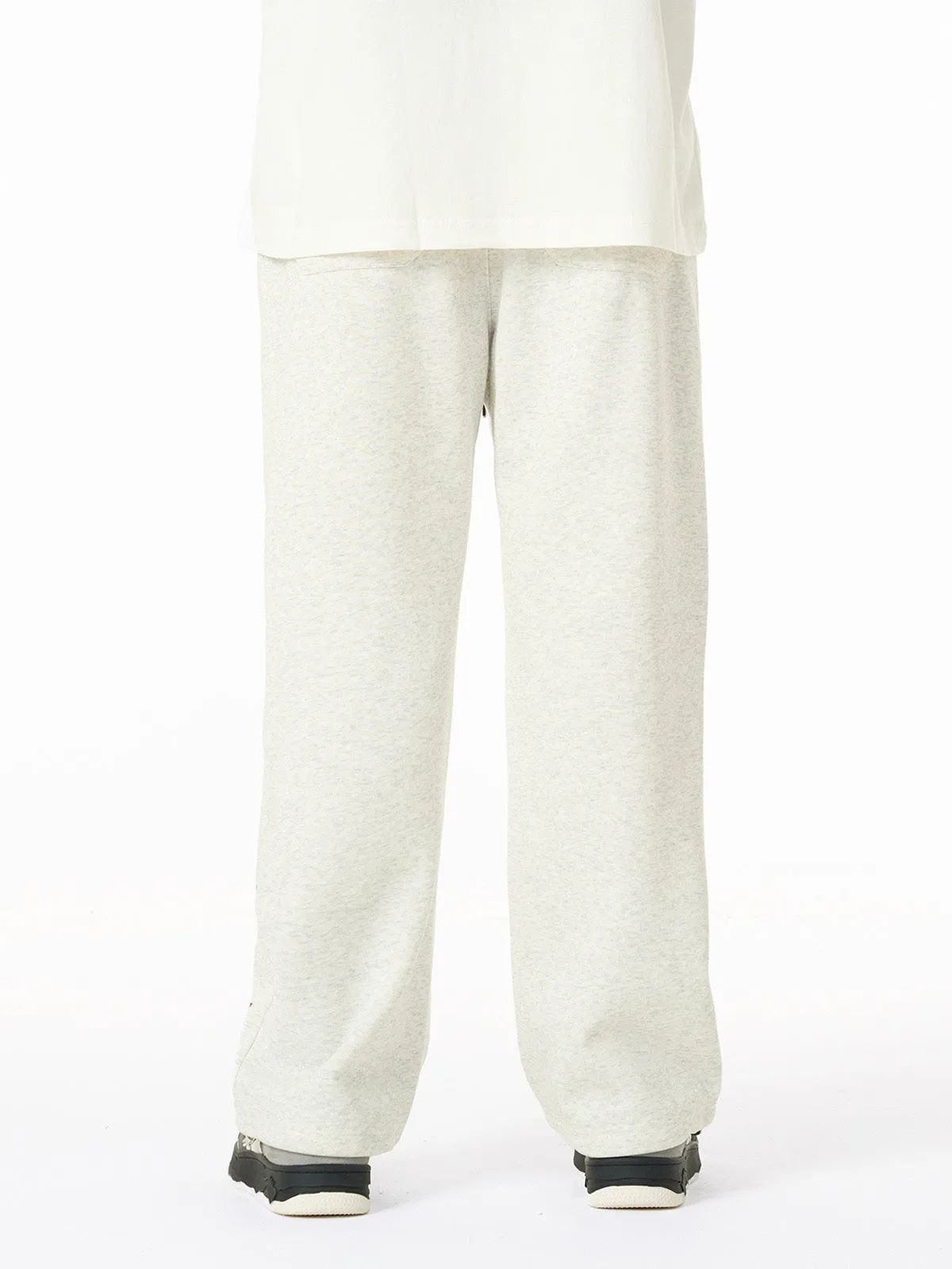 Camouflage Patchwork Contrast Color Lettering Fleece Sweatpants sold by Thesupermade product image thumbnail 4