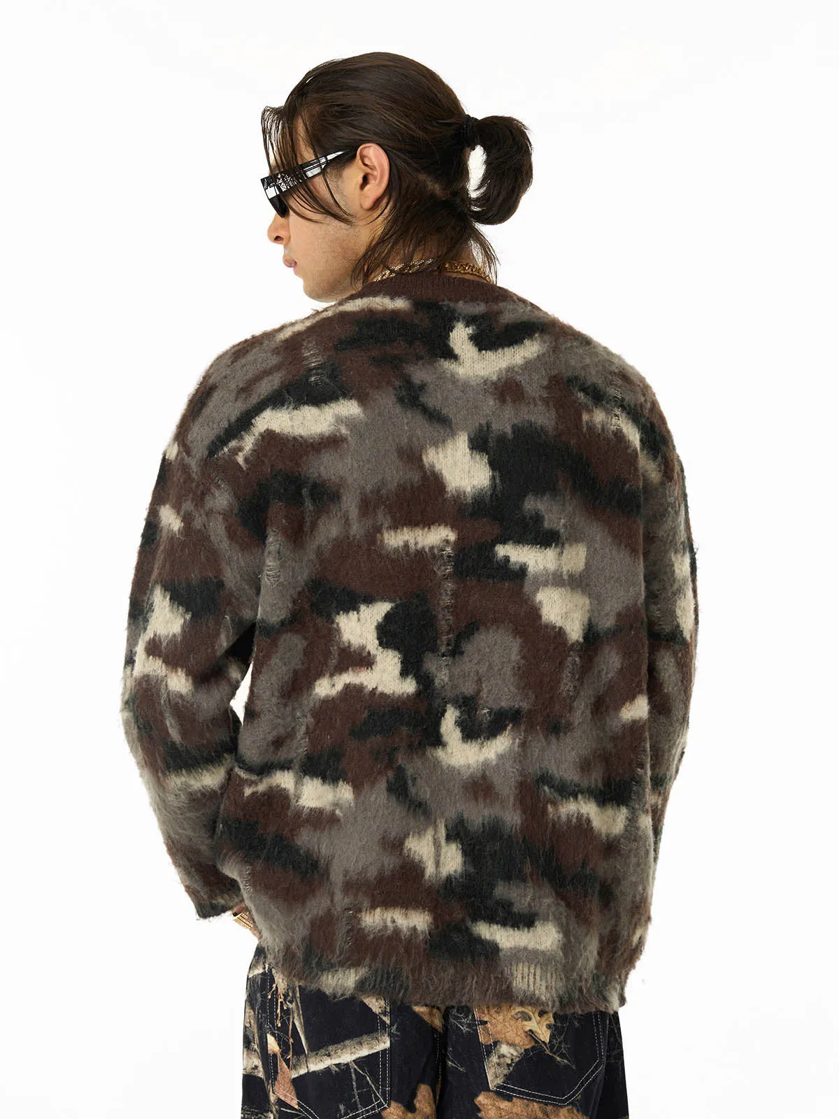 Street Camouflage Crew Neck Sweater sold by Thesupermade product image thumbnail 2