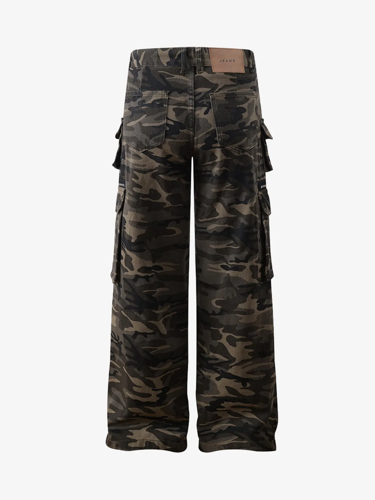 Functional Camouflage Multi-Pocket Work Pants sold by Thesupermade product image thumbnail 3