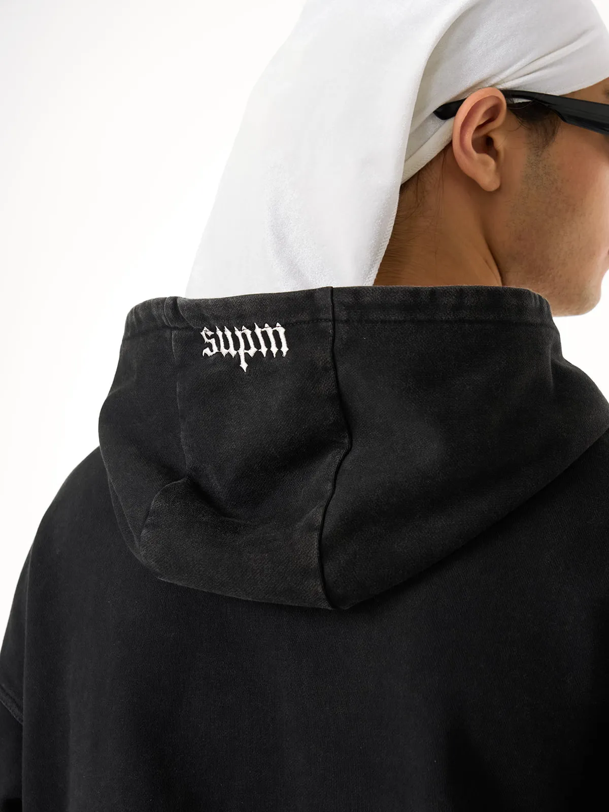 Distressed Electronic Exorcist Print Hoodie sold by Thesupermade product image thumbnail 4