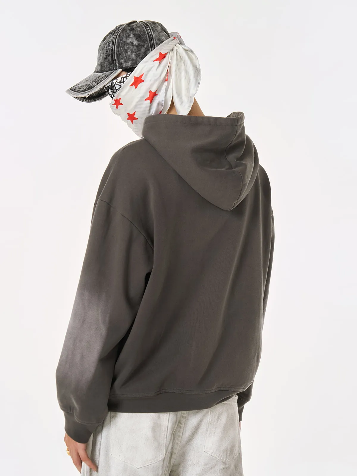 SUPM Dark Ombre Cathedral Hoodie sold by Thesupermade product image thumbnail 3