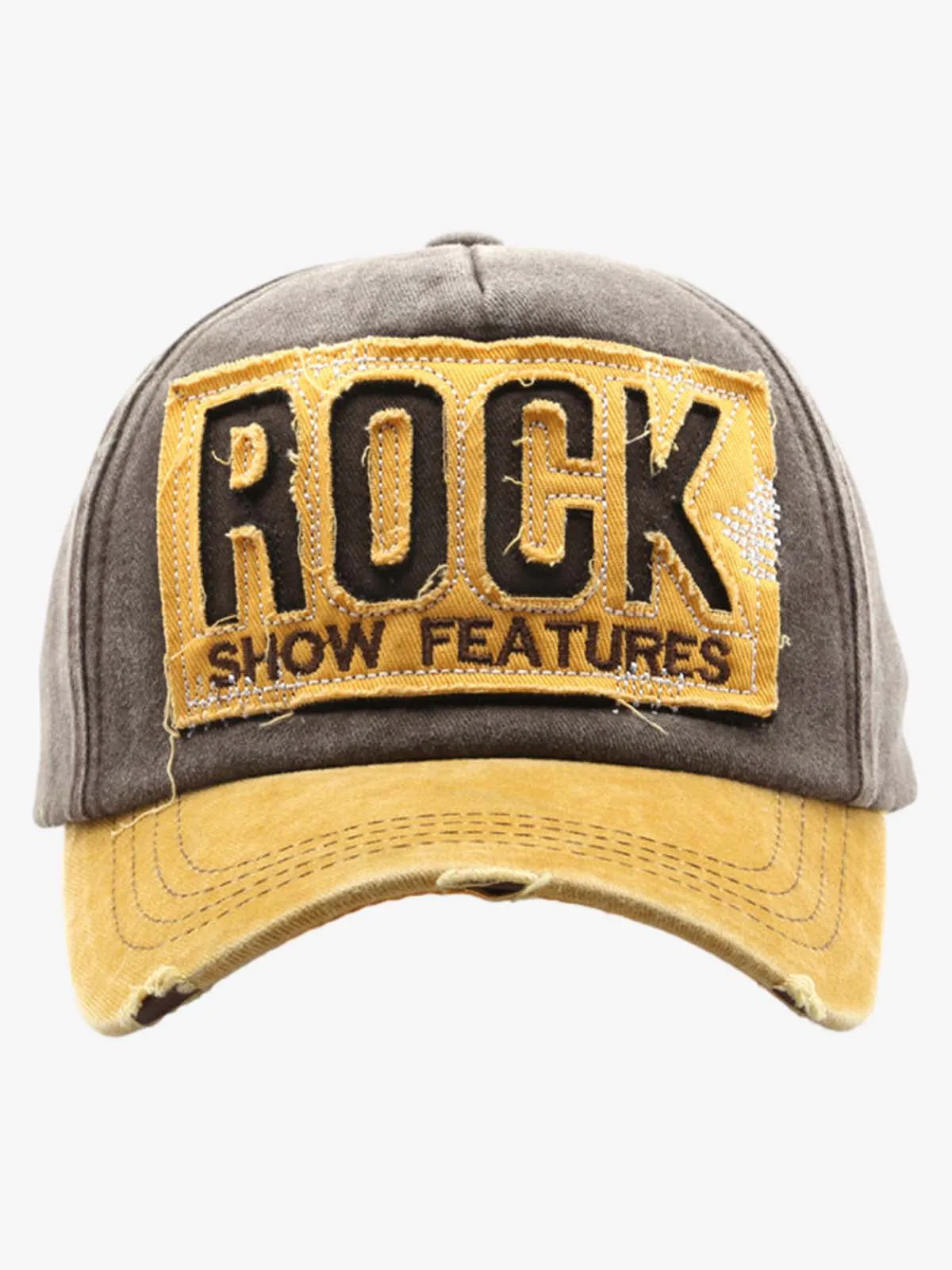 Streetwear Vintage Washed Patch Embroidered Baseball Cap sold by Thesupermade product image thumbnail 2