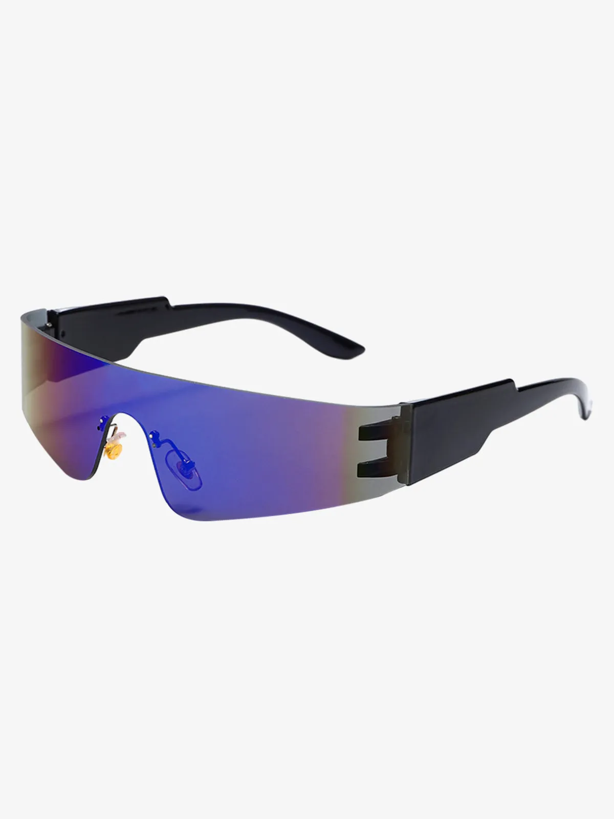 Retro Street Punk Integrated Sports Sunglasses sold by Thesupermade product image thumbnail 5