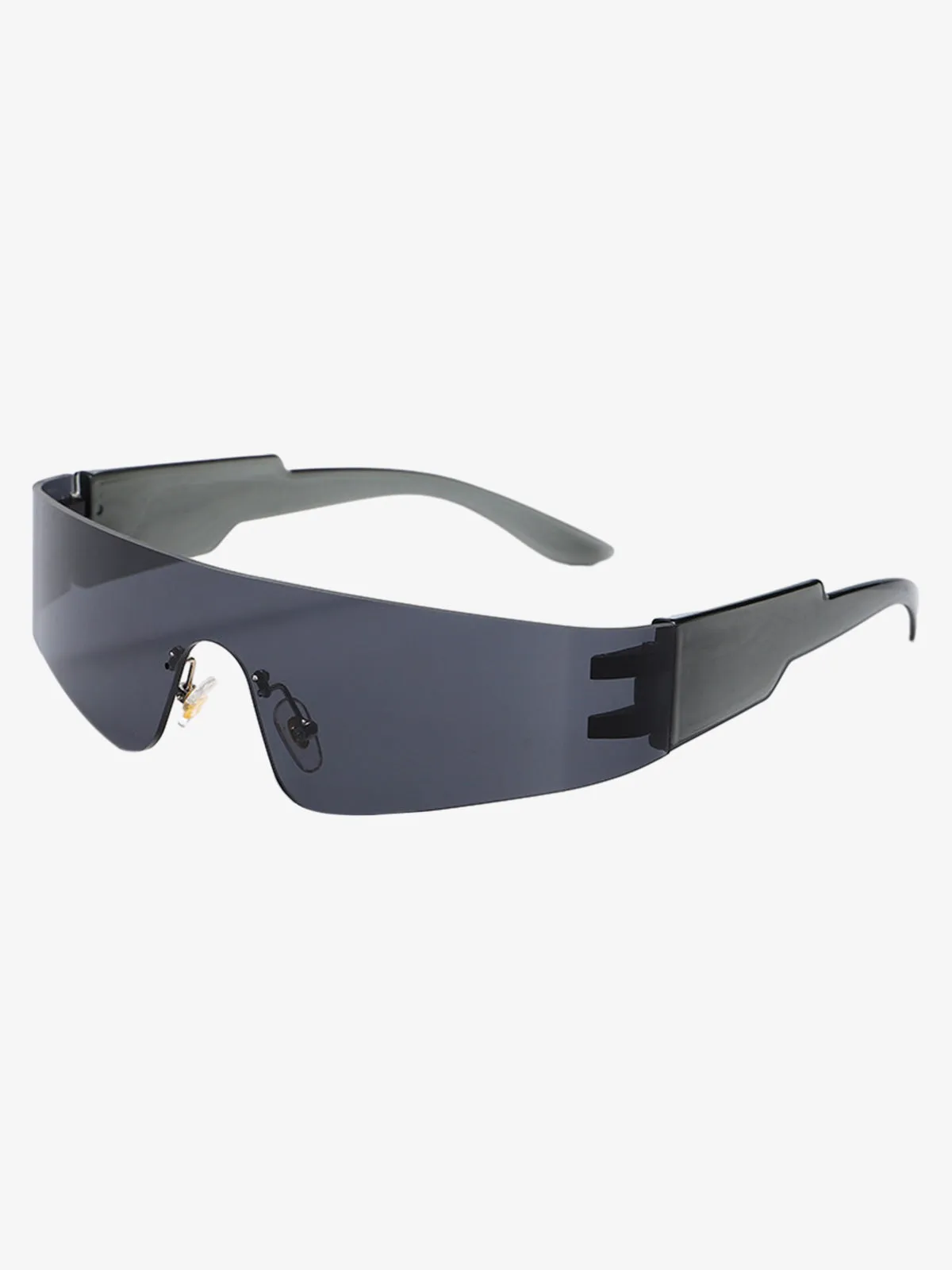 Retro Street Punk Integrated Sports Sunglasses sold by Thesupermade product image thumbnail 3