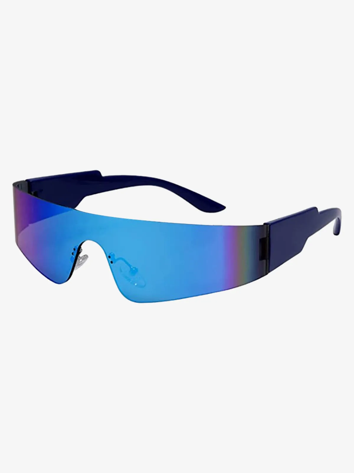 Retro Street Punk Integrated Sports Sunglasses sold by Thesupermade product image thumbnail 4